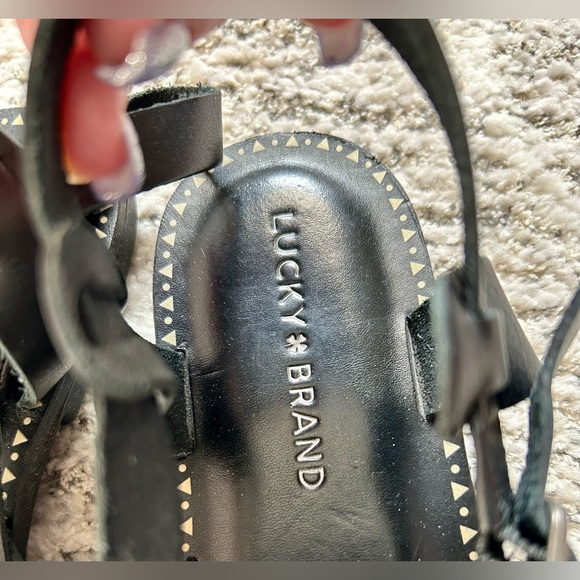 Gently Used Lucky Brand Sandals - Picture 3 of 3